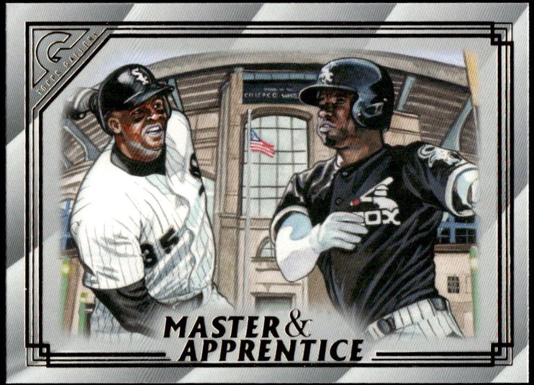 Frank Thomas / Luis Robert #MA-6 Baseball Cards 2020 Topps Gallery Master and Apprentice