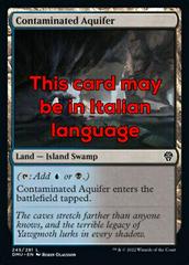 Contaminated Aquifer [Foil] #245
