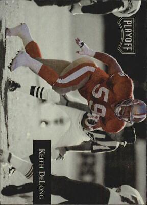 Keith DeLong #37 Football Cards 1992 Playoff