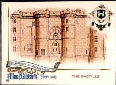 The Bastille #PS-TB Baseball Cards 2013 Topps Allen & Ginter Palaces and Strongholds