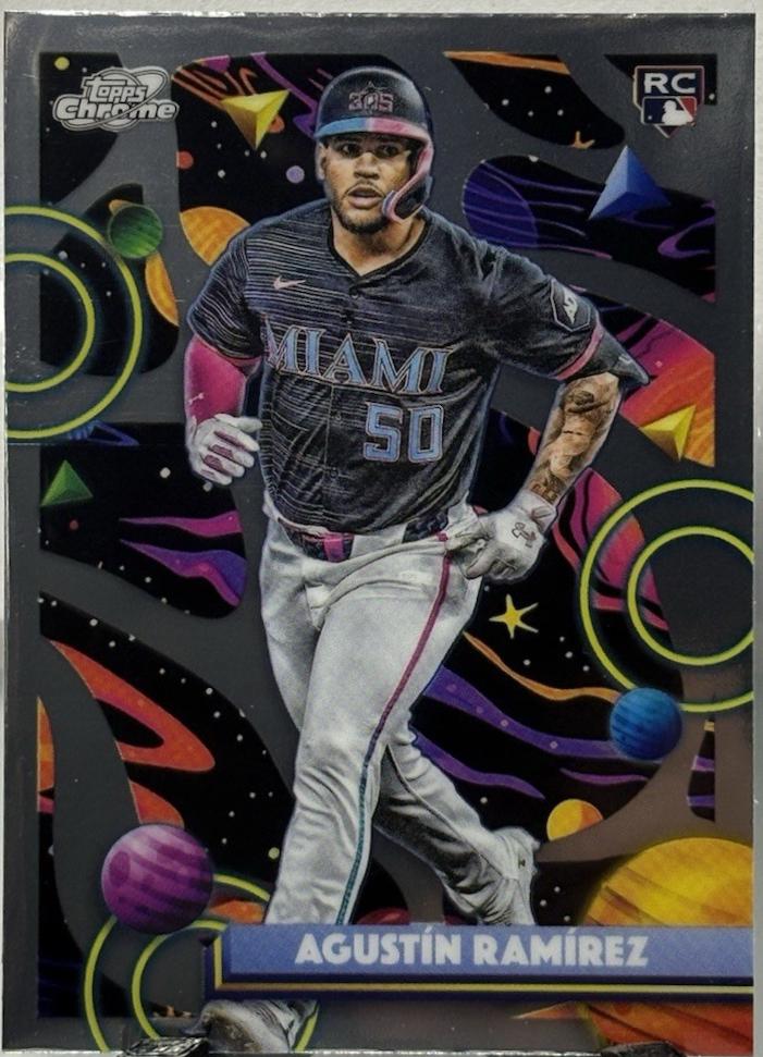 Agustin Ramirez #55 2025 Topps Cosmic Chrome Baseball
