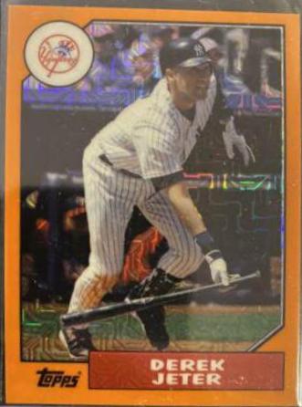 Derek Jeter [Orange] #87-DJ