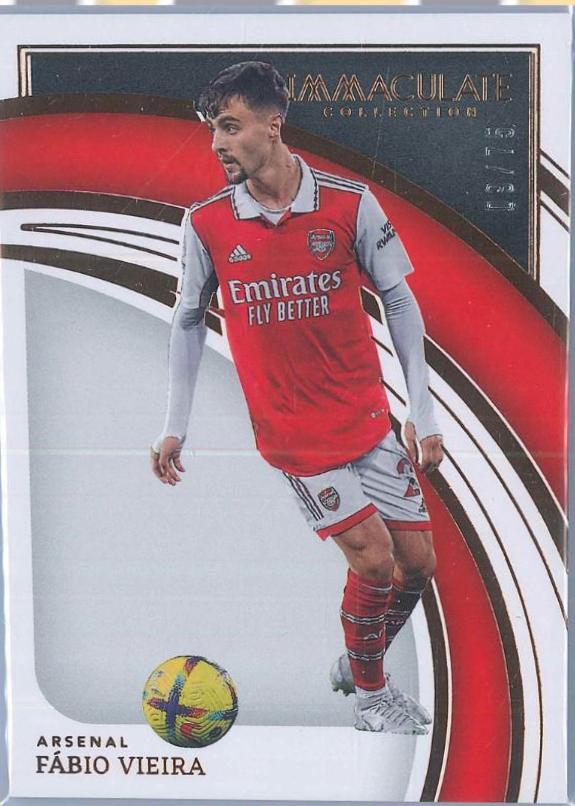 Fabio Vieira #15 2022 Panini Immaculate Collection Soccer