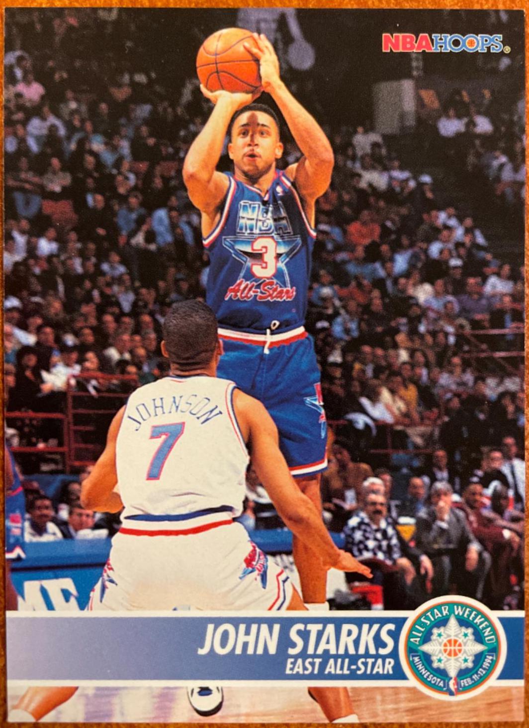 John Starks #235 Basketball Cards 1994 Hoops