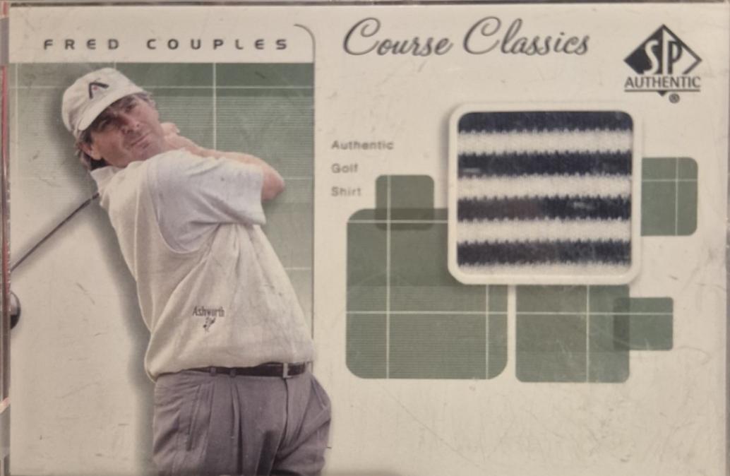 Fred Couples #CC-FC 2002 Sp Authentic Course Classics Game Used Shirt Golf