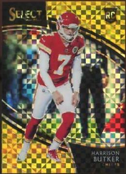 Harrison Butker [Gold Prizm] #299