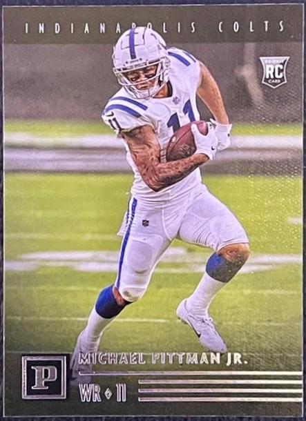 Michael Pittman #PA-21 Football Cards 2020 Panini Chronicles Panini