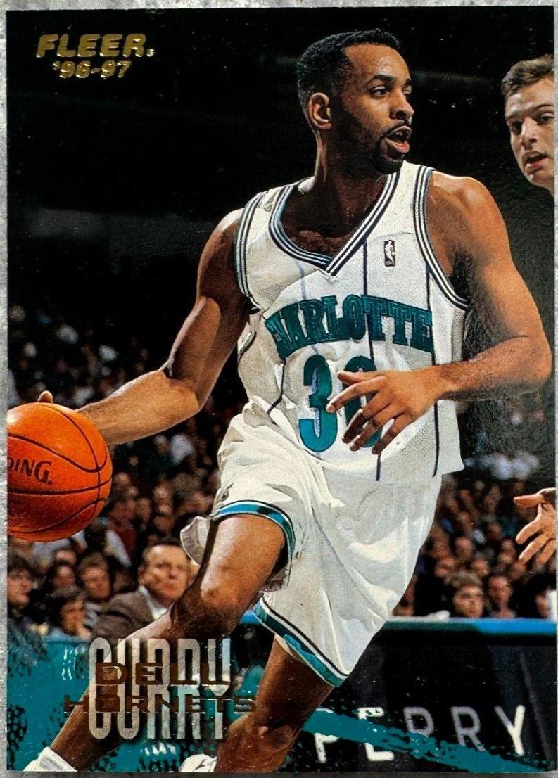 Dell Curry #10 Basketball Cards 1996 Fleer