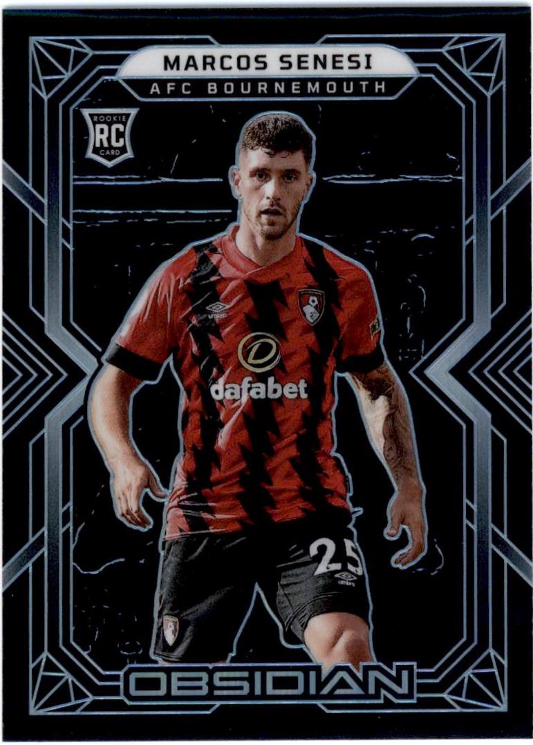Marcos Senesi #4 Soccer Cards 2022 Panini Obsidian