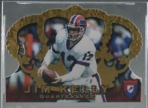 Jim Kelly #CR-10 Football Cards 1996 Pacific Crown Royale
