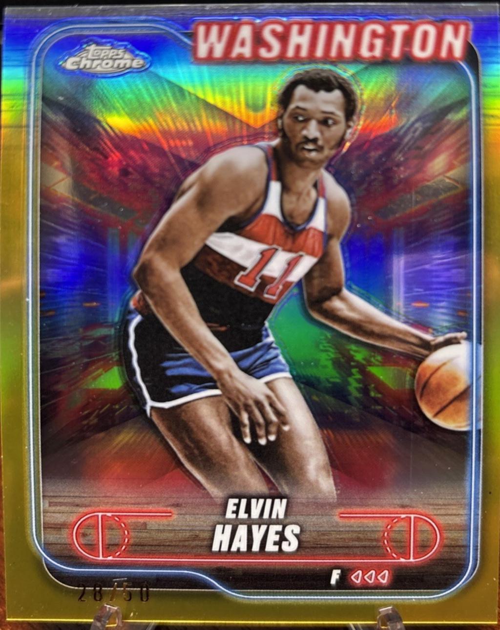 Elvin Hayes [Gold Refractor] #85 Prices | 2024 Topps Chrome