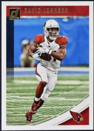David Johnson #1 Football Cards 2018 Donruss