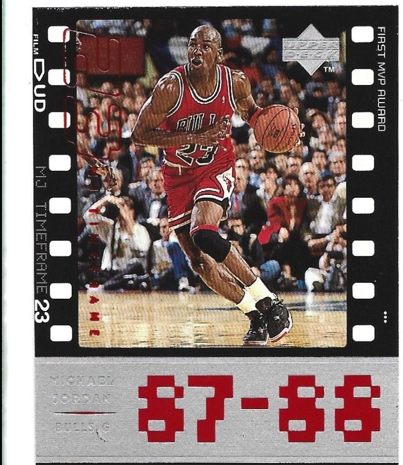 Michael Jordan #18 Basketball Cards 1998 Upper Deck MJ Living Legend