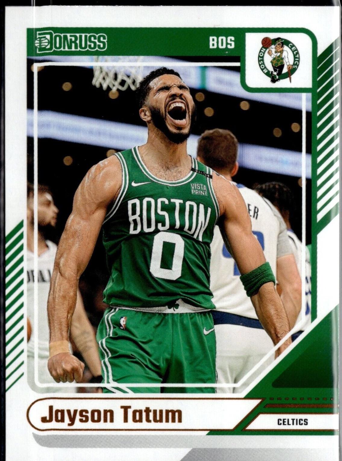 Jayson Tatum #49 Basketball Cards 2024 Panini Donruss