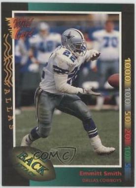 Emmitt Smith, #sp3 Football Cards 1992 Wild Card Class Back Attack