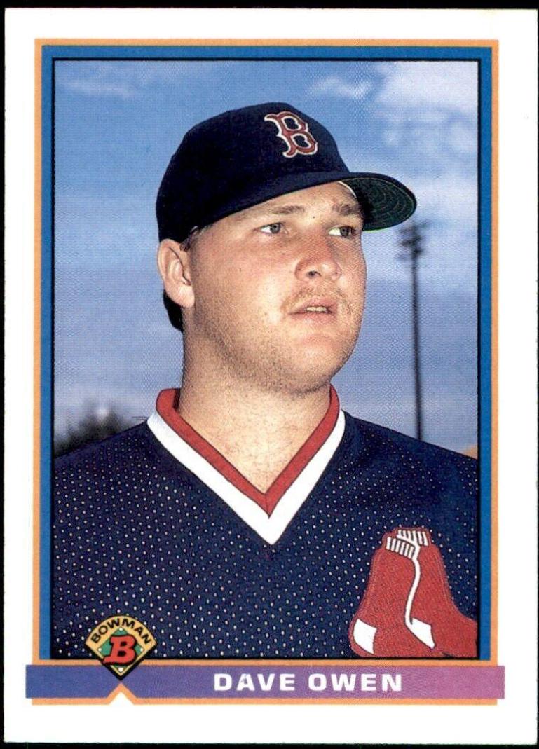 Dave Owen #110 Baseball Cards 1991 Bowman