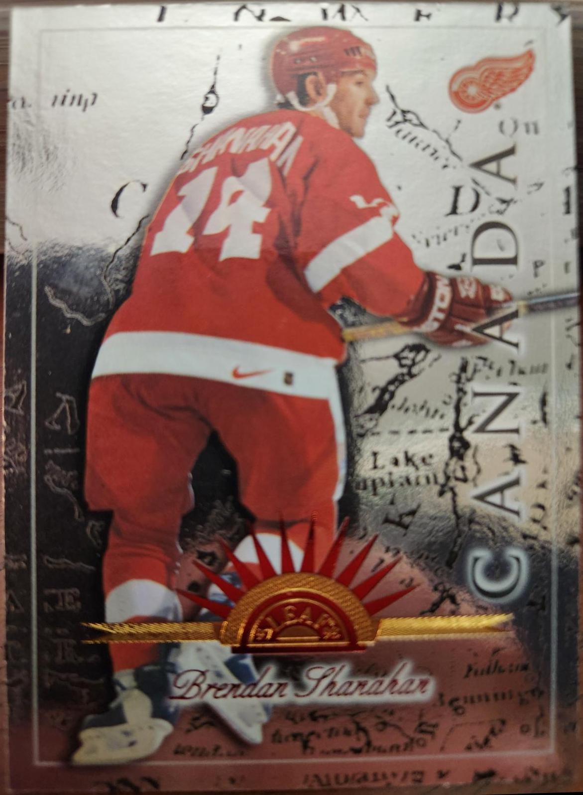 Brendan Shanahan #12 Hockey Cards 1997 Donruss Canadian Ice Canadian Ice