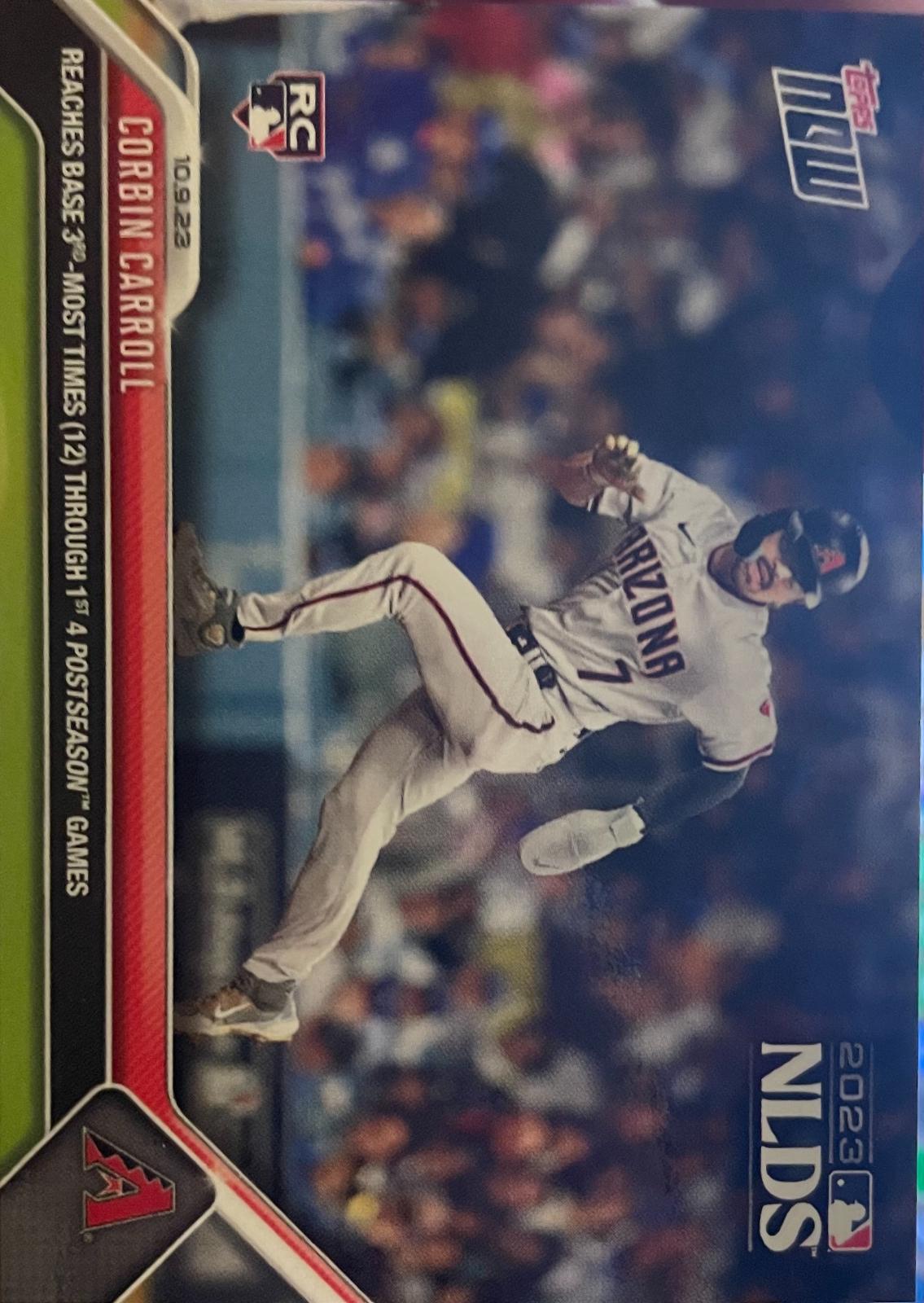 Corbin Carroll #981 Baseball Cards 2023 Topps Now