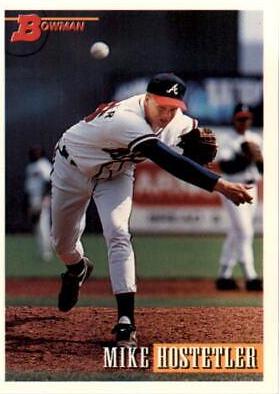Mike Hostetler #30 Baseball Cards 1993 Bowman