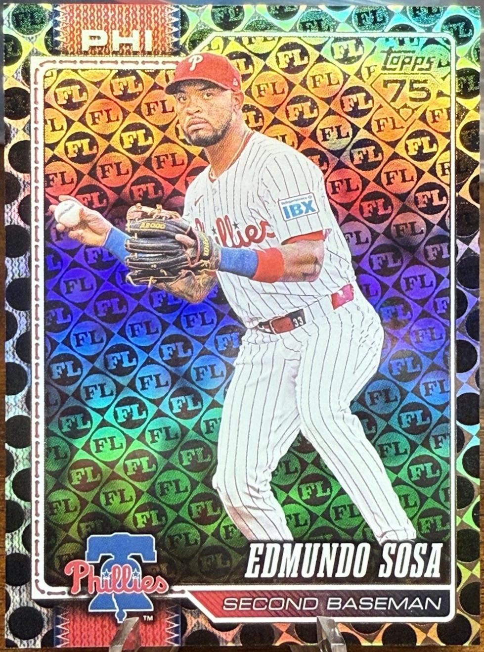 Edmundo Sosa [Spring Training Black] #289