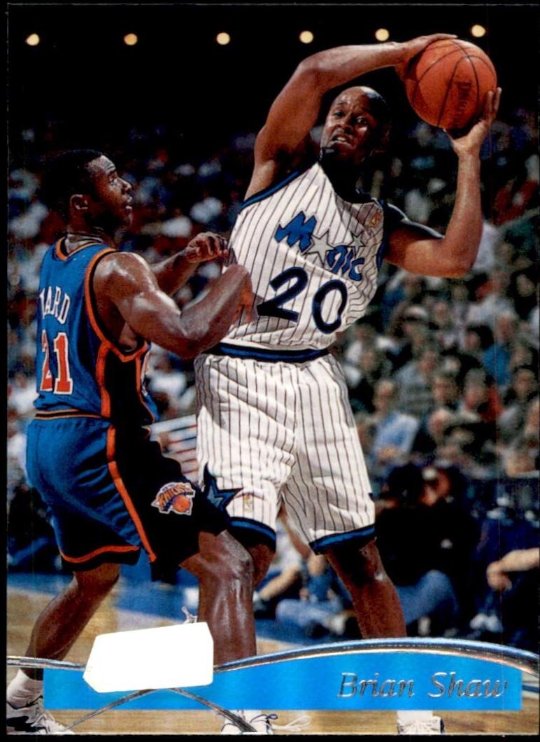 Brian Shaw #28 1997-98 Stadium Club Basketball