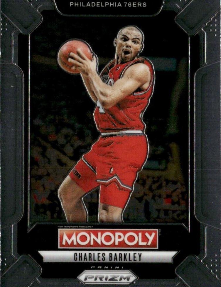 Charles Barkley #LEG6 Basketball Cards 2024 Panini Prizm Monopoly Legends
