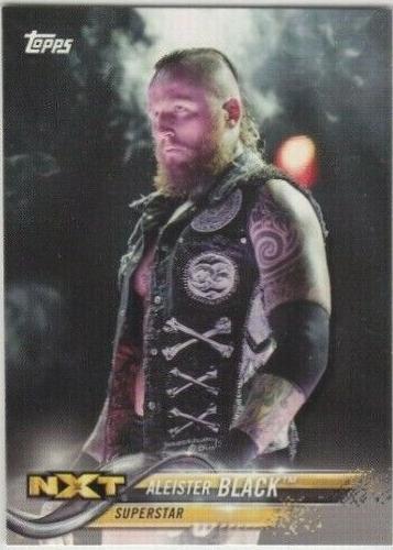 Aleister Black #5 Wrestling Cards 2018 Topps WWE