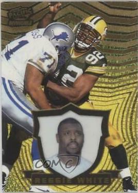 Reggie White #56 Football Cards 1997 Pacific Invincible