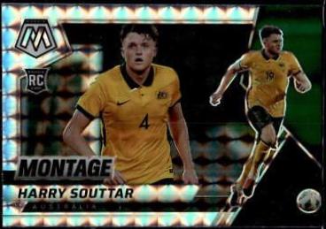 Harry Souttar #7 Soccer Cards 2021 Panini Mosaic Road to FIFA World Cup Montage