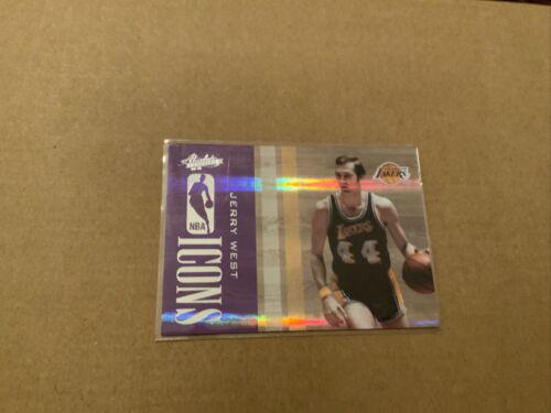 jerry west #1 Basketball Cards 2009 Panini Absolute Memorabilia NBA Icons