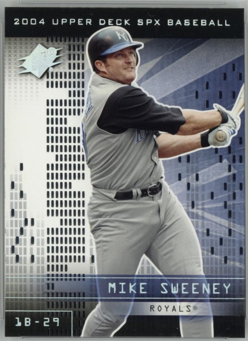 Mike Sweeney #38 Baseball Cards 2004 Spx