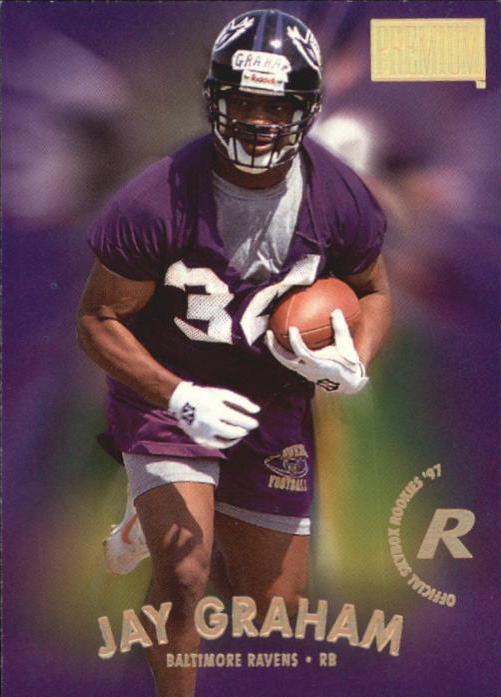 Jay Graham #224 Football Cards 1997 Skybox Premium
