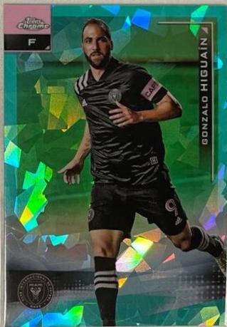 Gonzalo Higuain #152 2021 Topps Chrome MLS Sapphire