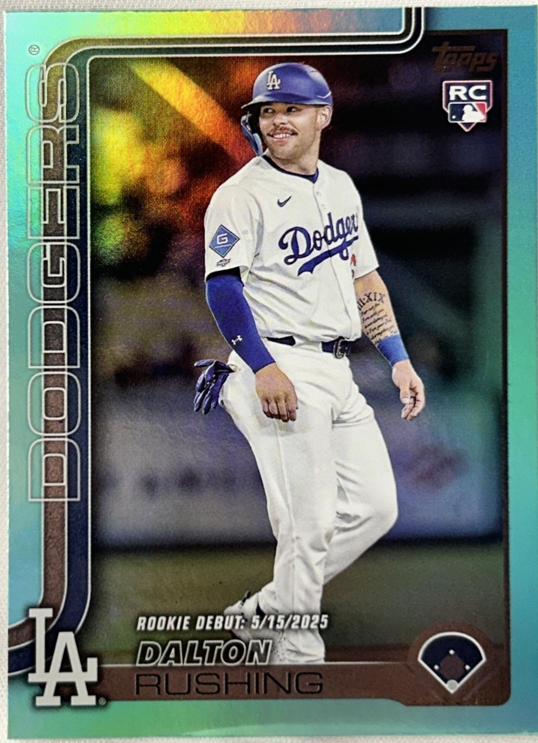 Dalton Rushing [Rainbow Foil] #US256 Prices | 2025 Topps Update 