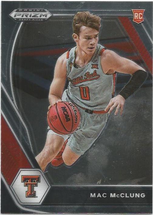 Mac McClung #39 Basketball Cards 2021 Panini Prizm Draft Picks