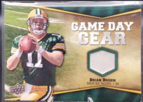 Brian Brohm #NFL-BB Football Cards 2009 Upper Deck Game Day Gear
