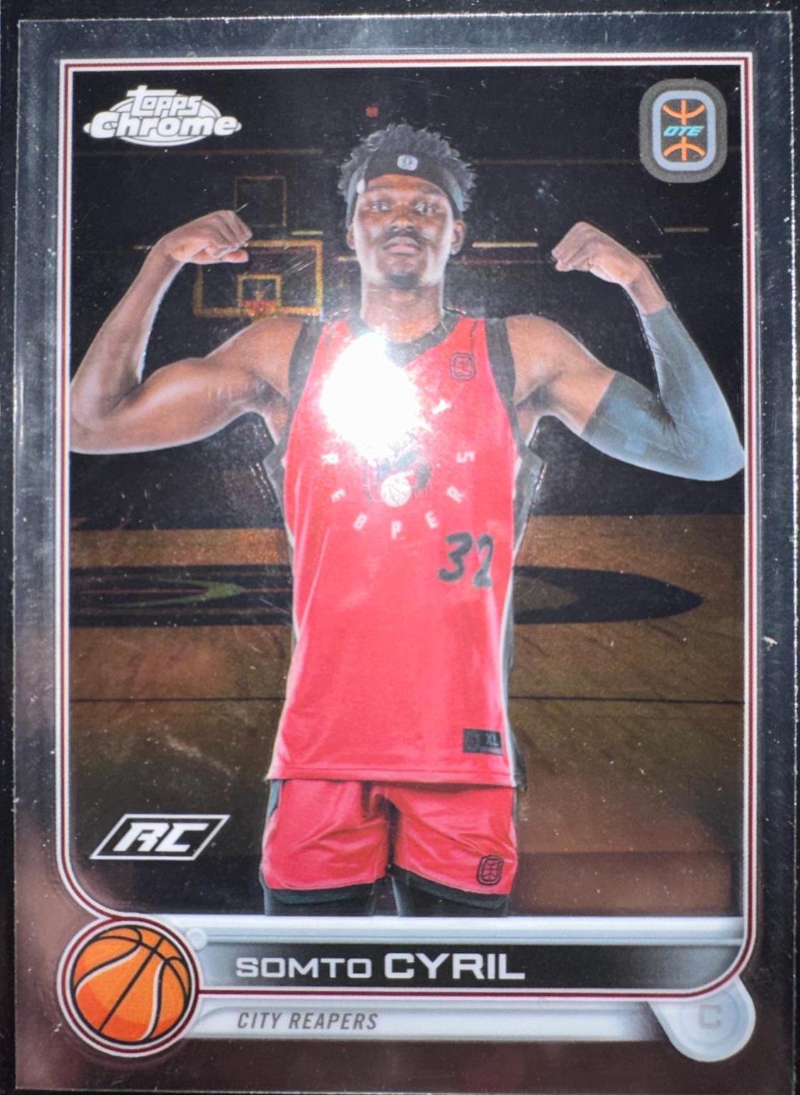Somto Cyril #48 Basketball Cards 2022 Topps Chrome OTE Overtime Elite