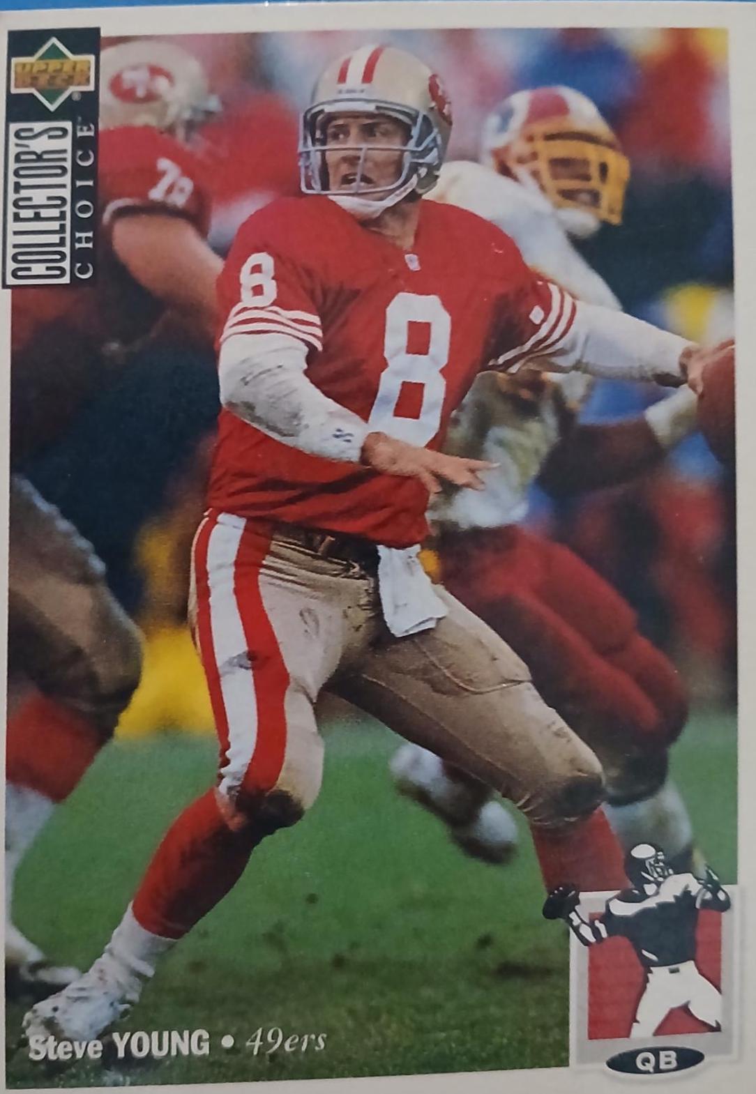 Steve Young #25 Football Cards 1994 Collector's Choice Spanish