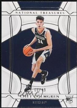 Chet Holmgren #3 Basketball Cards 2022 Panini National Treasures Collegiate