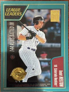 Todd Helton / Edgar Martinez
