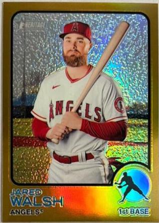 Jared Walsh [Chrome Gold Border Refractor] #10