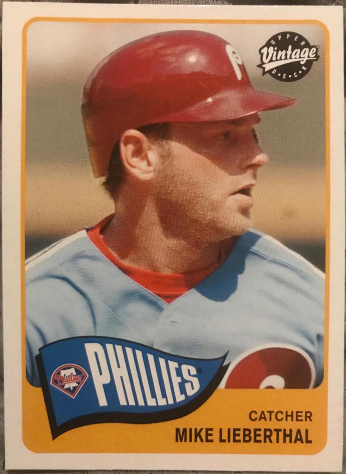 Mike Lieberthal #139 2003 Upper Deck Vintage Baseball