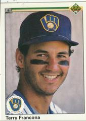 Terry Francona #180 Baseball Cards 1990 Upper Deck Prices