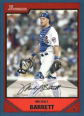 Michael Barrett #28 Baseball Cards 2007 Bowman