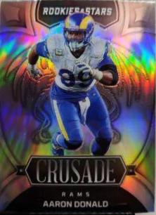 Aaron Donald #CR-10 Football Cards 2022 Panini Rookies & Stars Crusade