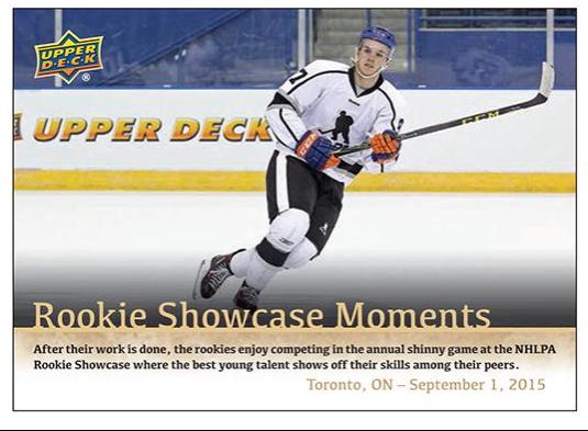 Connor McDavid #NHLPA-6 Hockey Cards 2015 Upper Deck Nhlpa Rookie Showcase Moments