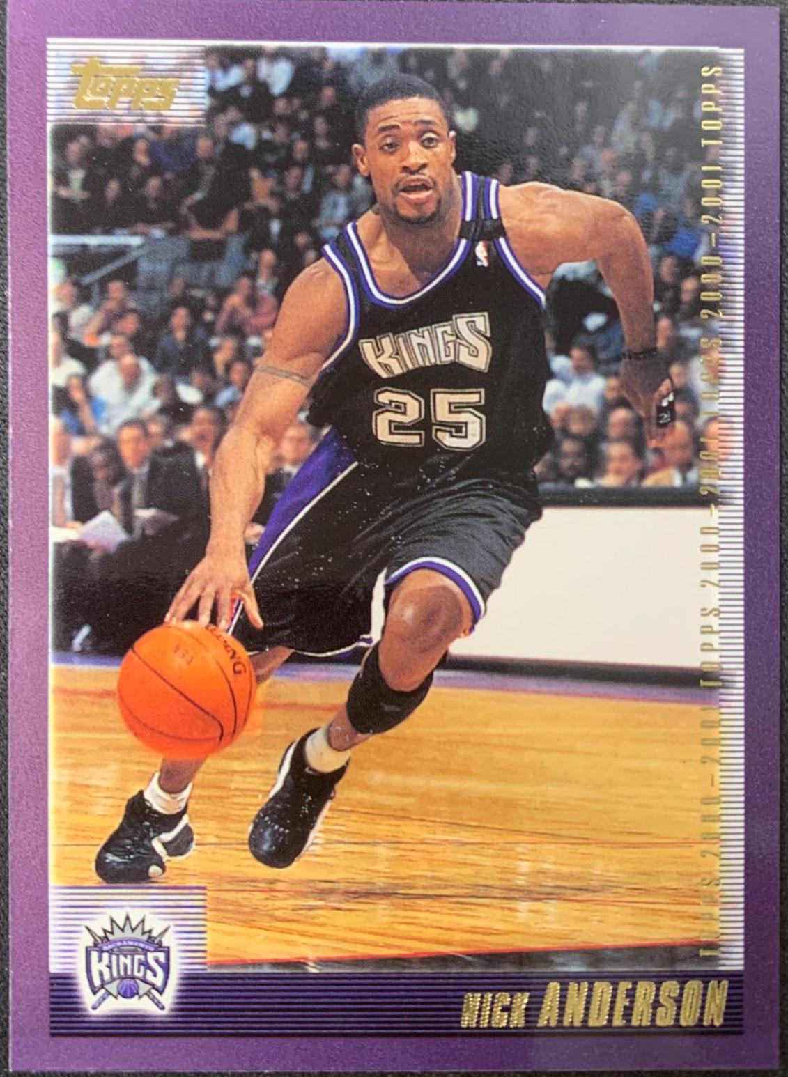 Nick Anderson #19 Basketball Cards 2000 Topps