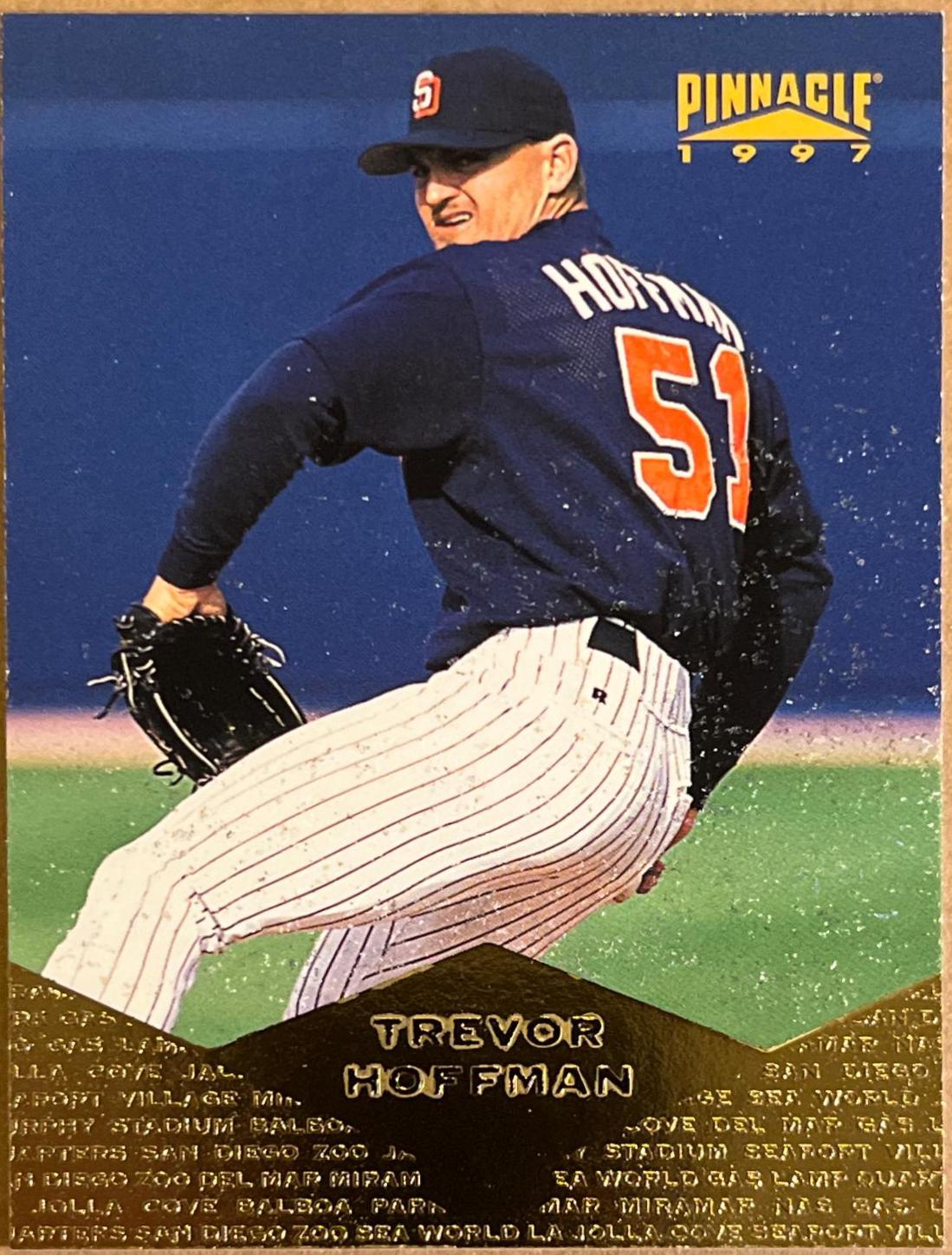 Trevor Hoffman #21 Baseball Cards 1997 Pinnacle