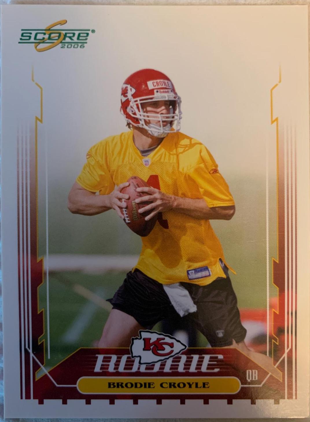 Brodie Croyle #382 Football Cards 2006 Panini Score