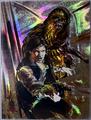 Han Solo & Chewbacca | Star Wars 1996 Finest Matrix